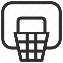 25px, basket, iconspace, ring