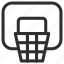 25px, basket, iconspace, ring 