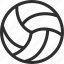 25px, ball, iconspace, voley 