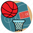 basketball, sport, ball, game