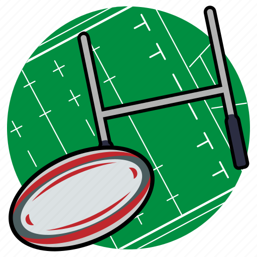 Rugby, football, ball, field, sport icon - Download on Iconfinder