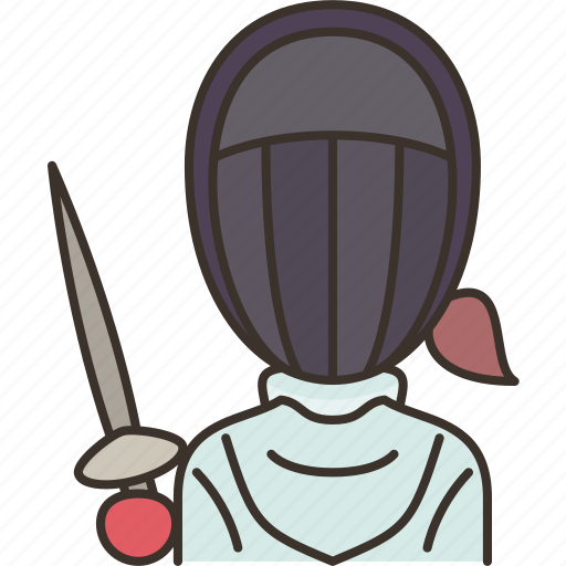 Fencing, athlete, sword, combat, sport icon - Download on Iconfinder
