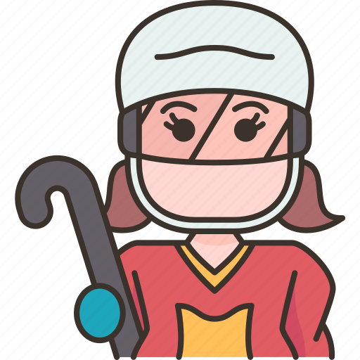 Hockey, player, sport, game, activity icon - Download on Iconfinder