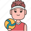 volleyball, player, sport, competition, game 