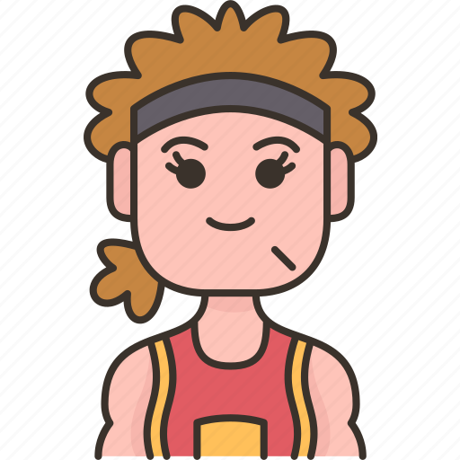 Wrestler, woman, athlete, sport, competition icon - Download on Iconfinder