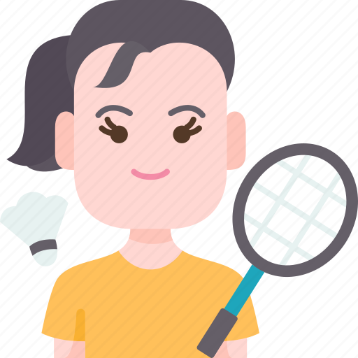 Badminton, player, activity, leisure, fitness icon - Download on Iconfinder