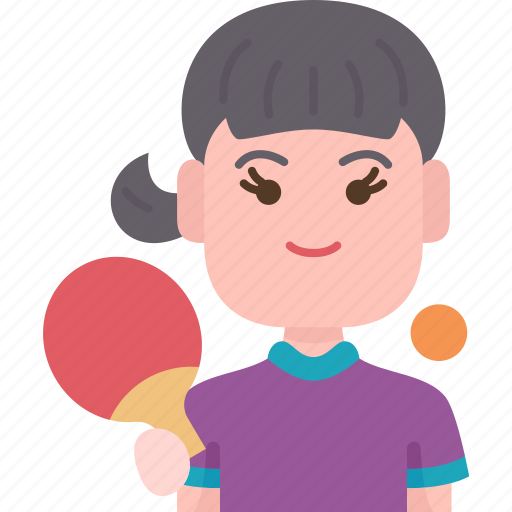 Table, tennis, player, sport, recreation icon - Download on Iconfinder