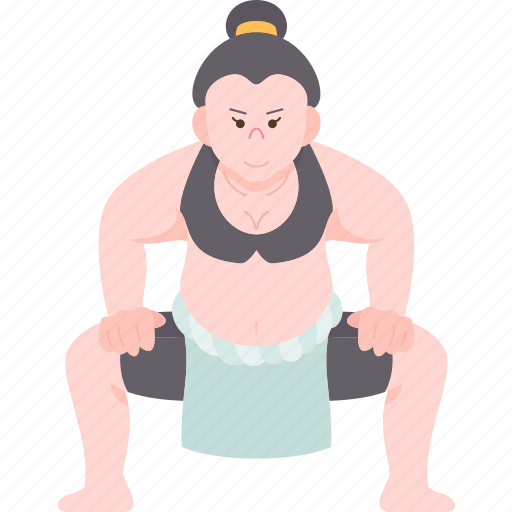 Sumo, fighter, sport, japanese, women icon - Download on Iconfinder