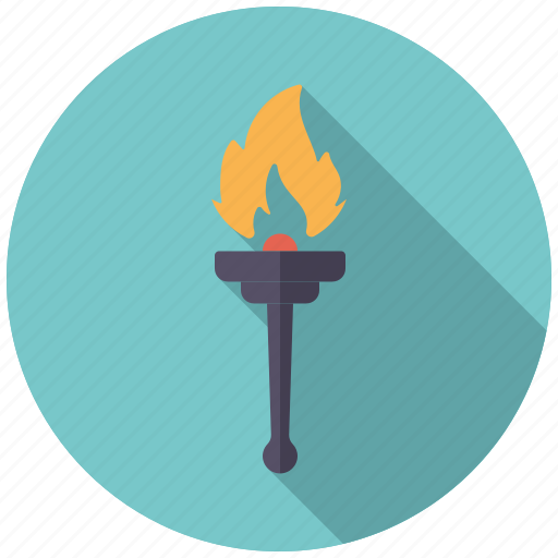 Competition, equipment, event, fire, olympic flame, olympic torch, sports icon - Download on Iconfinder