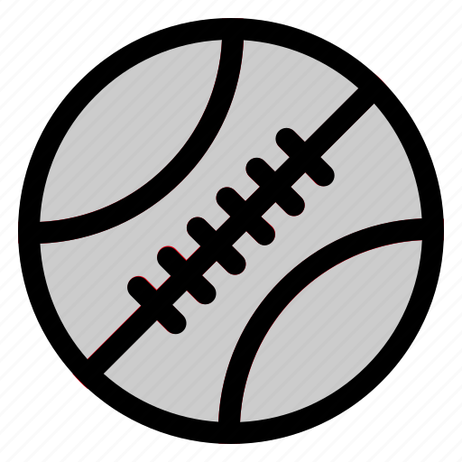 Ball, baseball, sport, softball, game icon - Download on Iconfinder