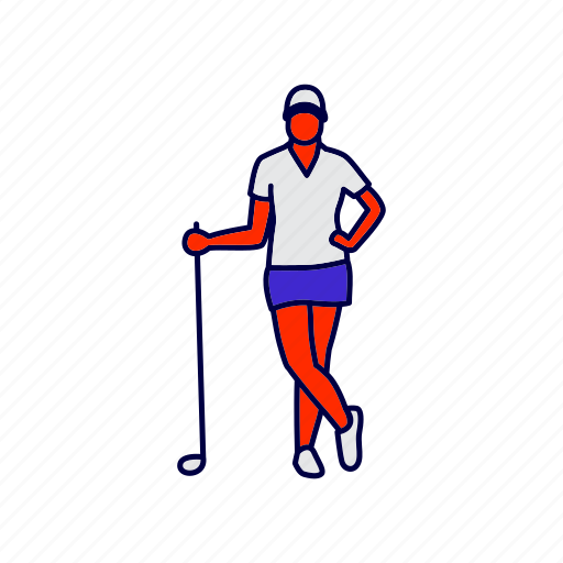Athlete, golf, golfer icon - Download on Iconfinder