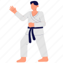man, karate, person, athlete, character, sport, activity, fighting, fight 