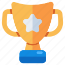 star trophy, award, reward, achievement, triumph