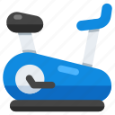 ergometer, stationary bike, gym machine, gym equipment, gym tool