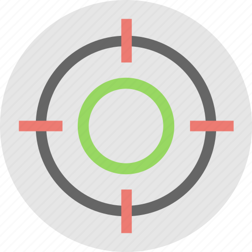 Crosshair, focus, goal, shooting, target icon - Download on Iconfinder