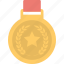 achievement, medal, position, reward, winner 