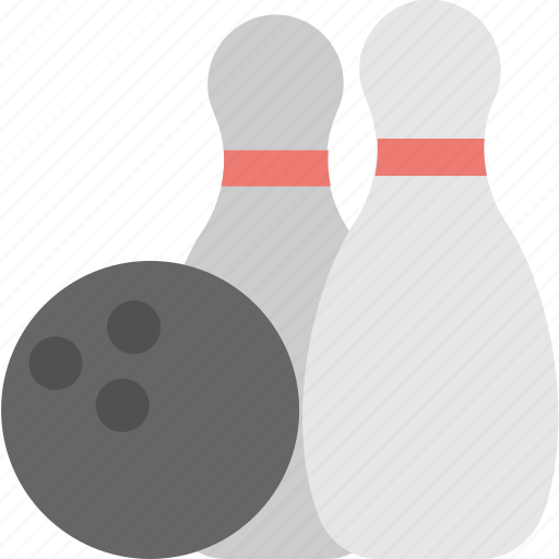 Alley pins, ball, bowling, bowling pins, game icon - Download on Iconfinder