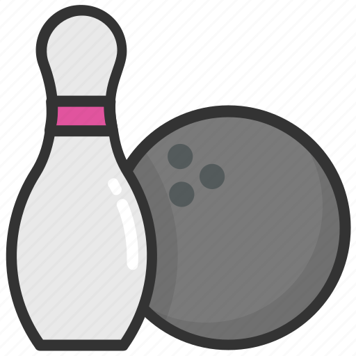 Alley pins, bowl pins, bowling, hitting pins, leisure game icon - Download on Iconfinder