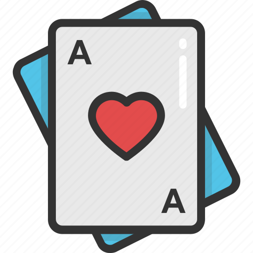 Ace of hearts, gambling, heart card, playing card, poker card icon - Download on Iconfinder