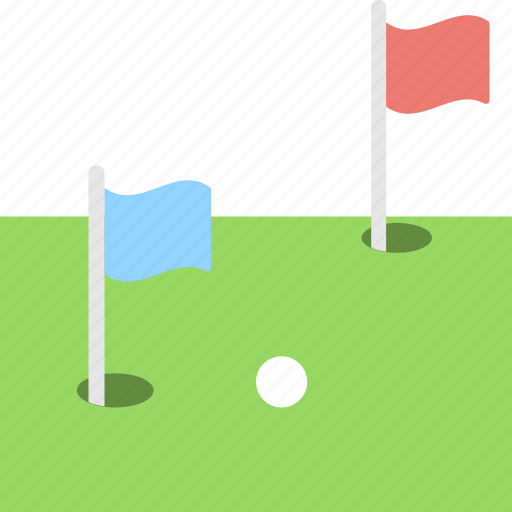 Flag, golf, golf club, golf course, sports icon - Download on Iconfinder