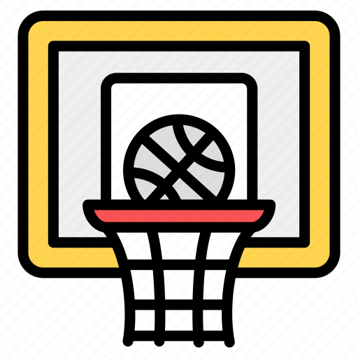 Backboard, basketball, basketball goal, basketball hoop, basketball rims icon - Download on Iconfinder