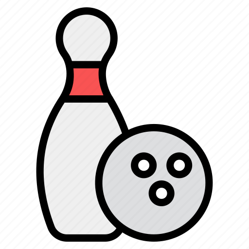 Alley pins, bowling, bowling game, hitting pins, tenpins icon - Download on Iconfinder