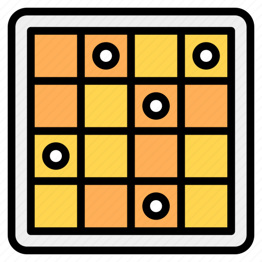Checkerboard, checkers, chess board, draught game, draughtboard icon - Download on Iconfinder