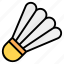 badminton, badminton birdie, feather shuttlecock, shuttlecock, sports equipment 
