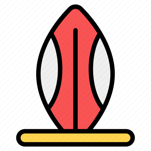 Funboard, longboard, summer accessory, surfboard, watercraft icon - Download on Iconfinder