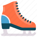sport, skate, girl, skating, ice, winter