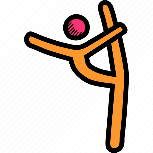 Aerobic, aerobics, athletics, dance, gymnastic, gymnastics icon - Download on Iconfinder