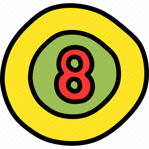 Ball, billiards, eight, game, pool, snooker icon - Download on Iconfinder