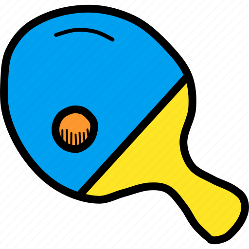 Ball, bat, paddle, ping, pong, table, tennis icon - Download on Iconfinder