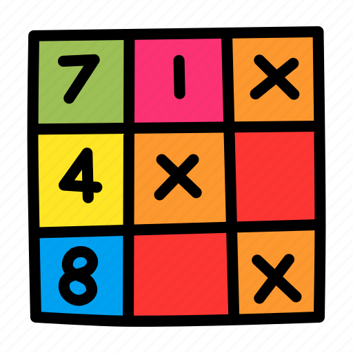 Game, math, puzzle, riddle, sudoku icon - Download on Iconfinder