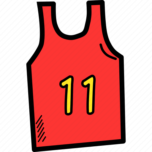 Basketball, clothing, marathon, sports, vest, wear icon - Download on Iconfinder