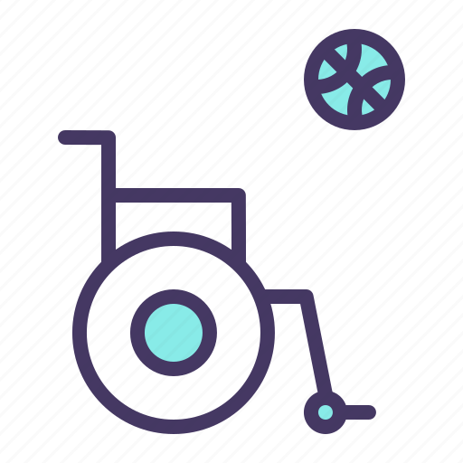 Basketball, disabled, games, handicapped, paralympic, paralympics icon - Download on Iconfinder