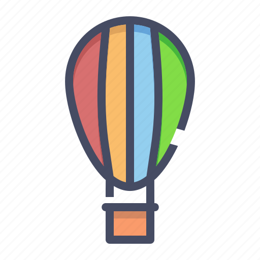 Balloon, fly, parachute icon - Download on Iconfinder