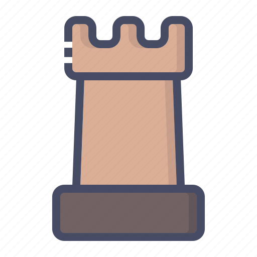 Chess, piece, rook icon - Download on Iconfinder