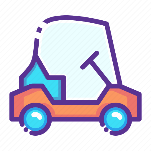 Car, cart, electric, golf, sports icon - Download on Iconfinder