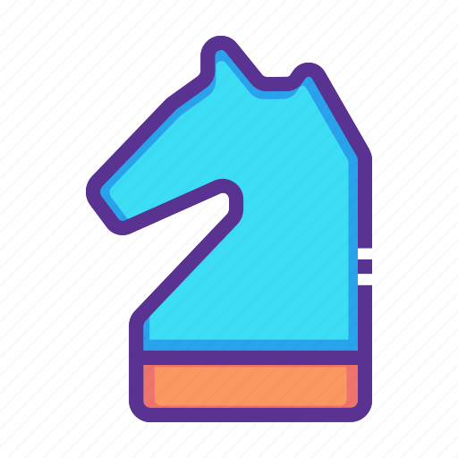 Chess, knight, piece icon - Download on Iconfinder
