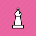 bishop, chess, piece