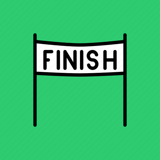 Finish, line, race, racing icon - Download on Iconfinder