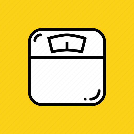 Fitness, measure, monitor, scale, weighing, weight icon - Download on Iconfinder
