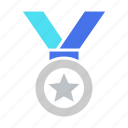 achievement, champion, honor, medal, prize, winner