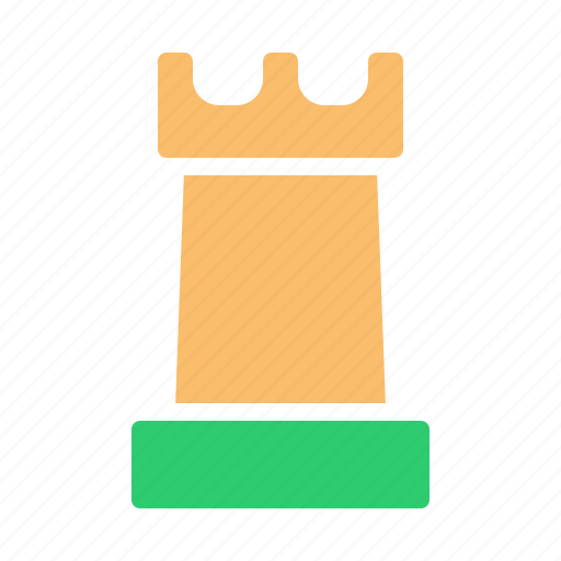 Chess, piece, rook icon - Download on Iconfinder