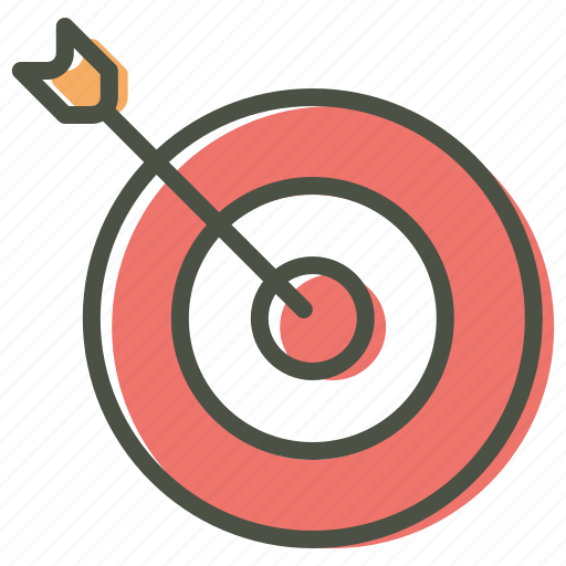 Archery, arrow, board, bull, dart, eye icon - Download on Iconfinder