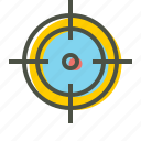 aim, crosshair, goal, hit, shoot, target