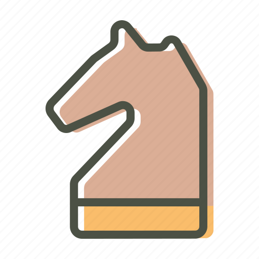 Chess, knight, piece, strategy, move, aniticpate, horse icon - Download on Iconfinder