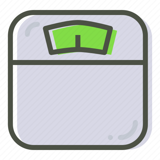 Fitness, measure, monitor, scale, weighing, weight icon - Download on Iconfinder