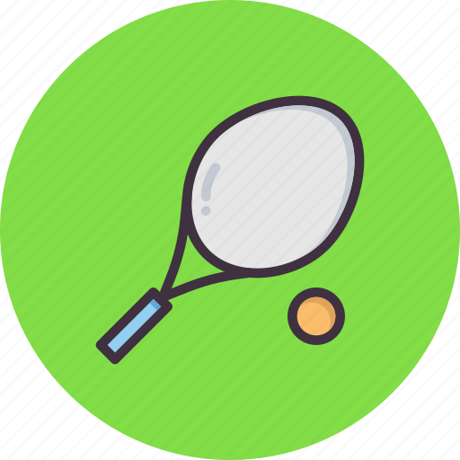 Ball, game, racket, racquet, sports, tennis icon - Download on Iconfinder